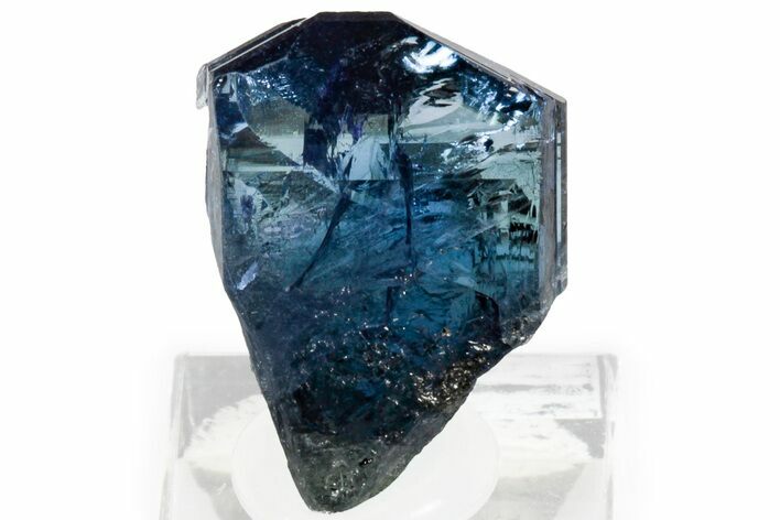 Brilliant Blue-Violet Tanzanite Crystal -Merelani Hills, Tanzania #308343